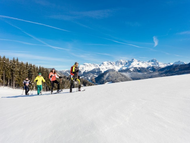 Winterwanderung im Salzburgerland © Tourismusverband St. Martin am Tennengebirge