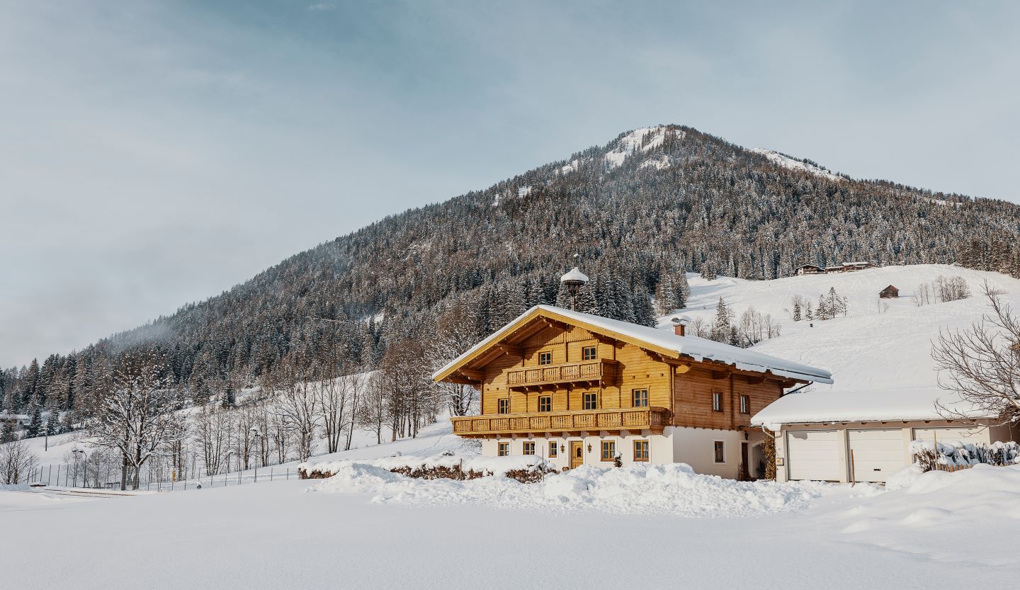 Wimmhof Ferienhaus im Winter © artofsight.at